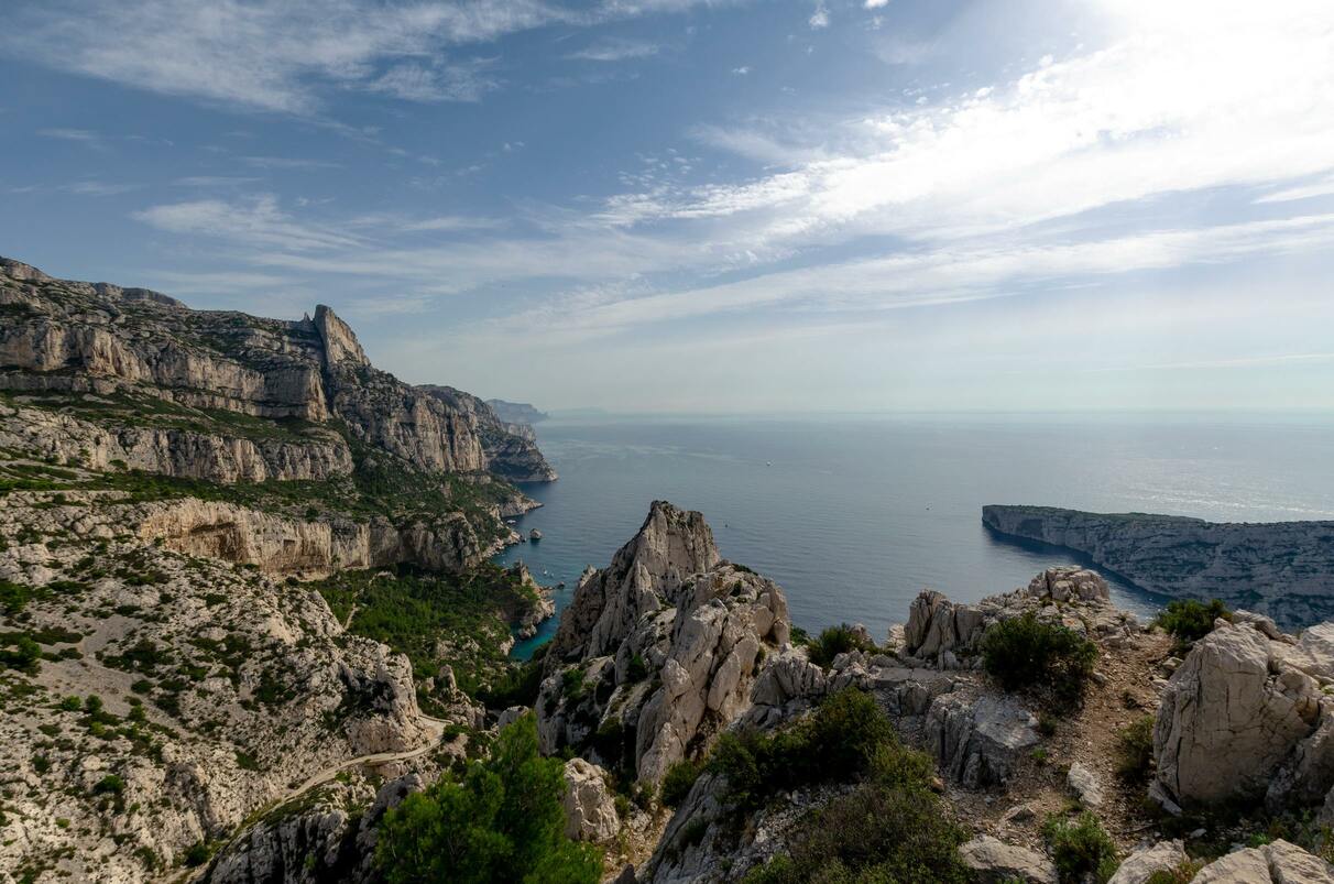 Une photo du national des calanques